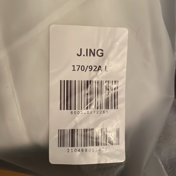 J.ING US Astraea black slit hem midi dress. Size large. New with tags/packaging - Picture 3 of 3